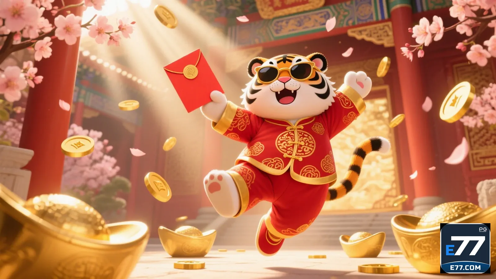 Imagem ilustrativa de cashback em jogos na plataforma e77, confiável e premium.