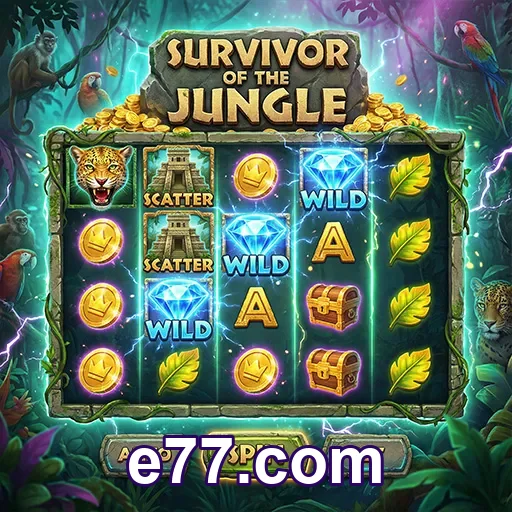 Tela do e77.com no celular com navegação simples