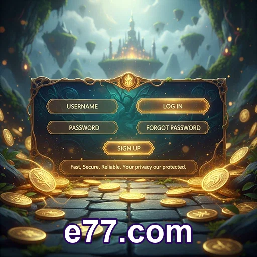 Tela de pagamento Pix simples na e77.com